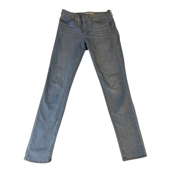 Levi's 311 Shaping Skinny Jeans Women's Size 28x30 Light Wash Mid Rise Stretch - Picture 1 of 4